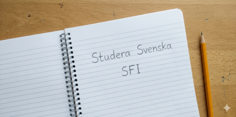 SFI Swedish language course for immigrants in Sweden